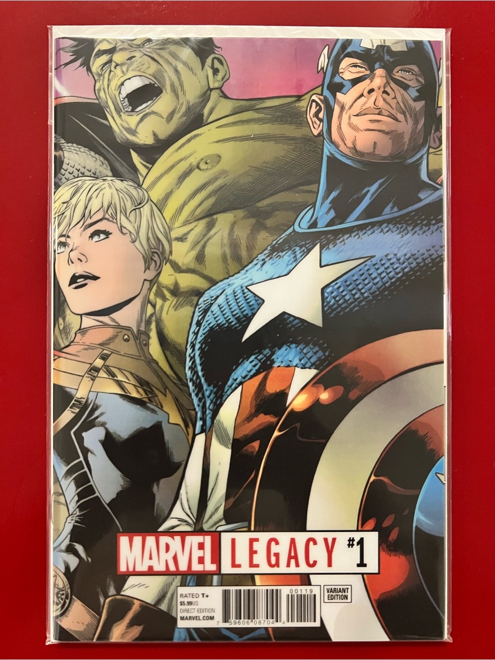 Marvel Legacy #1 - Cover L - Lenticular Cover (Nov 2017 Marvel) Joe Quesada Cvr.